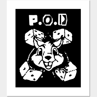 pod and the rabbit Posters and Art